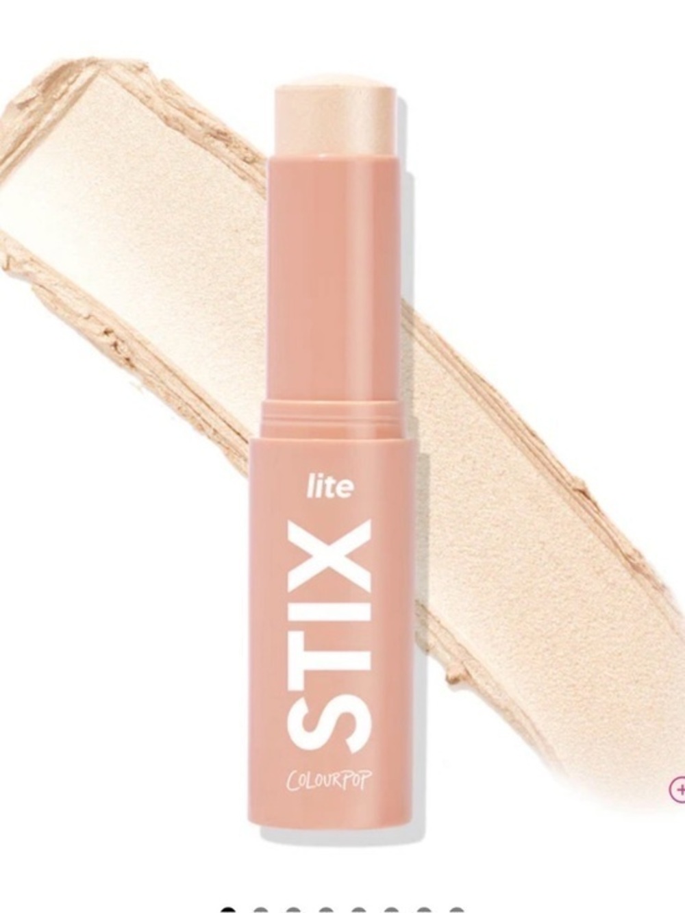 ColourPop STIX GLAZEY Lite Cream Highlighter Stick - Soft Champagne